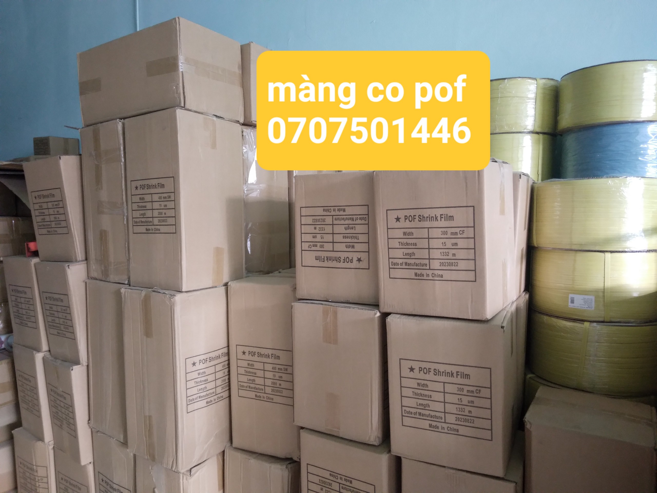 Bán màng co pof đôi nhập khẩu giao hàng toàn quốc