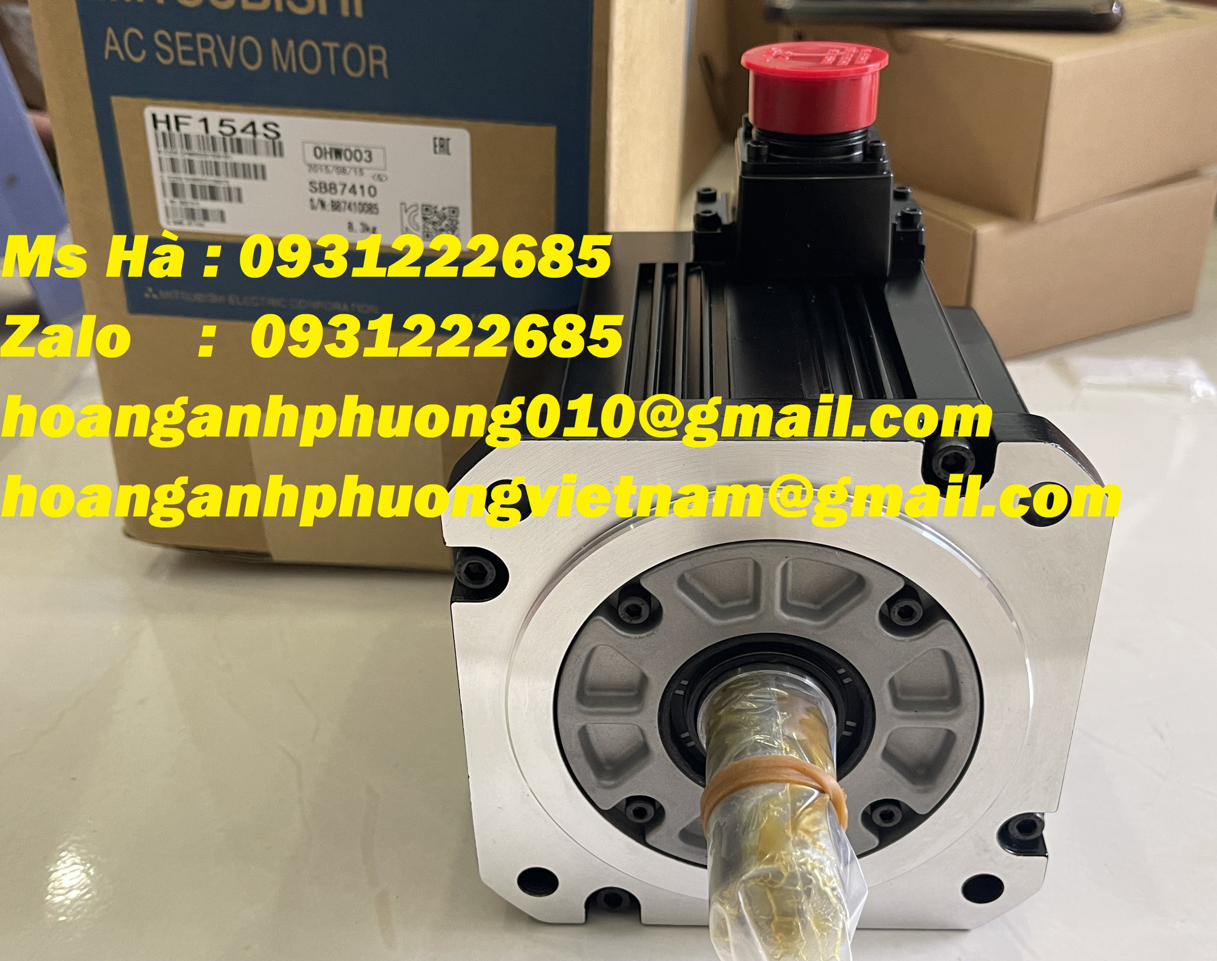 Động cơ AC chính hãng mitsubishi HF154S-A48 giá tốt hiện nay