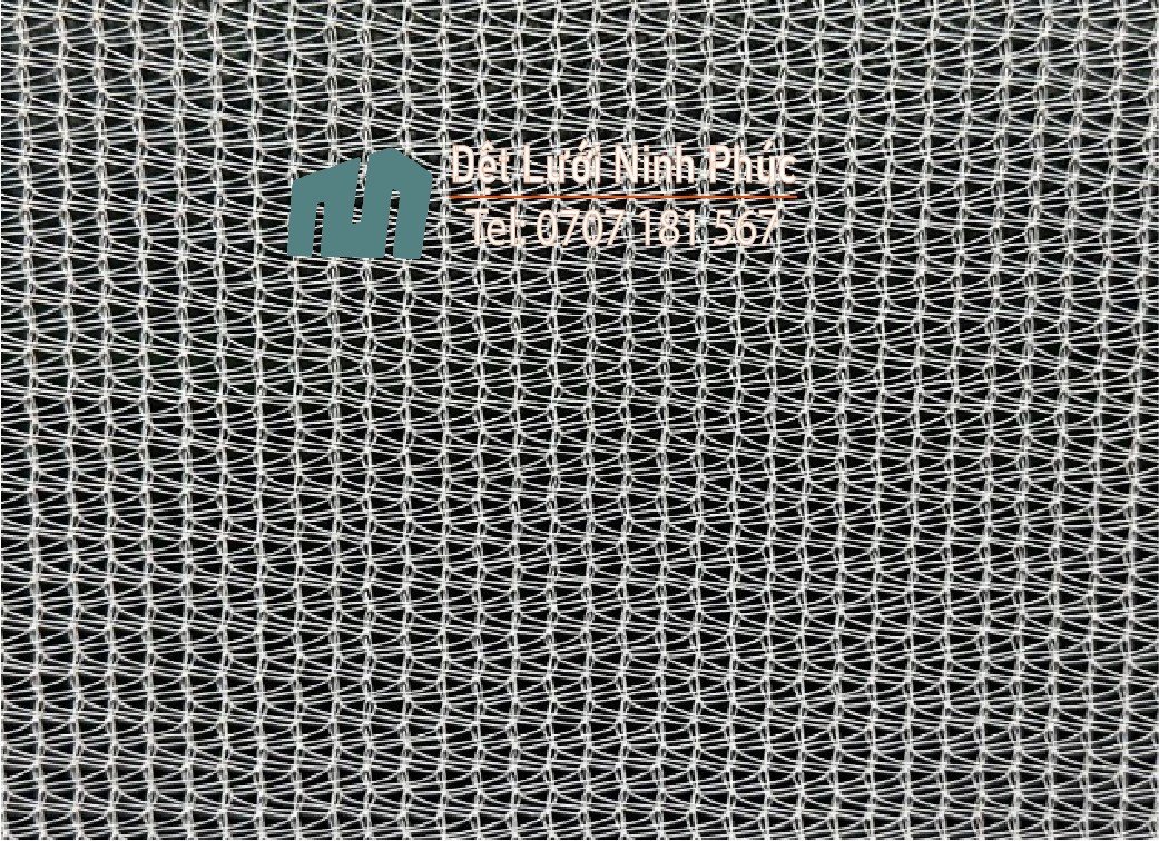 Lưới công trình HDPE màu xám, tạo thương hiệu cho công trình xây dựng