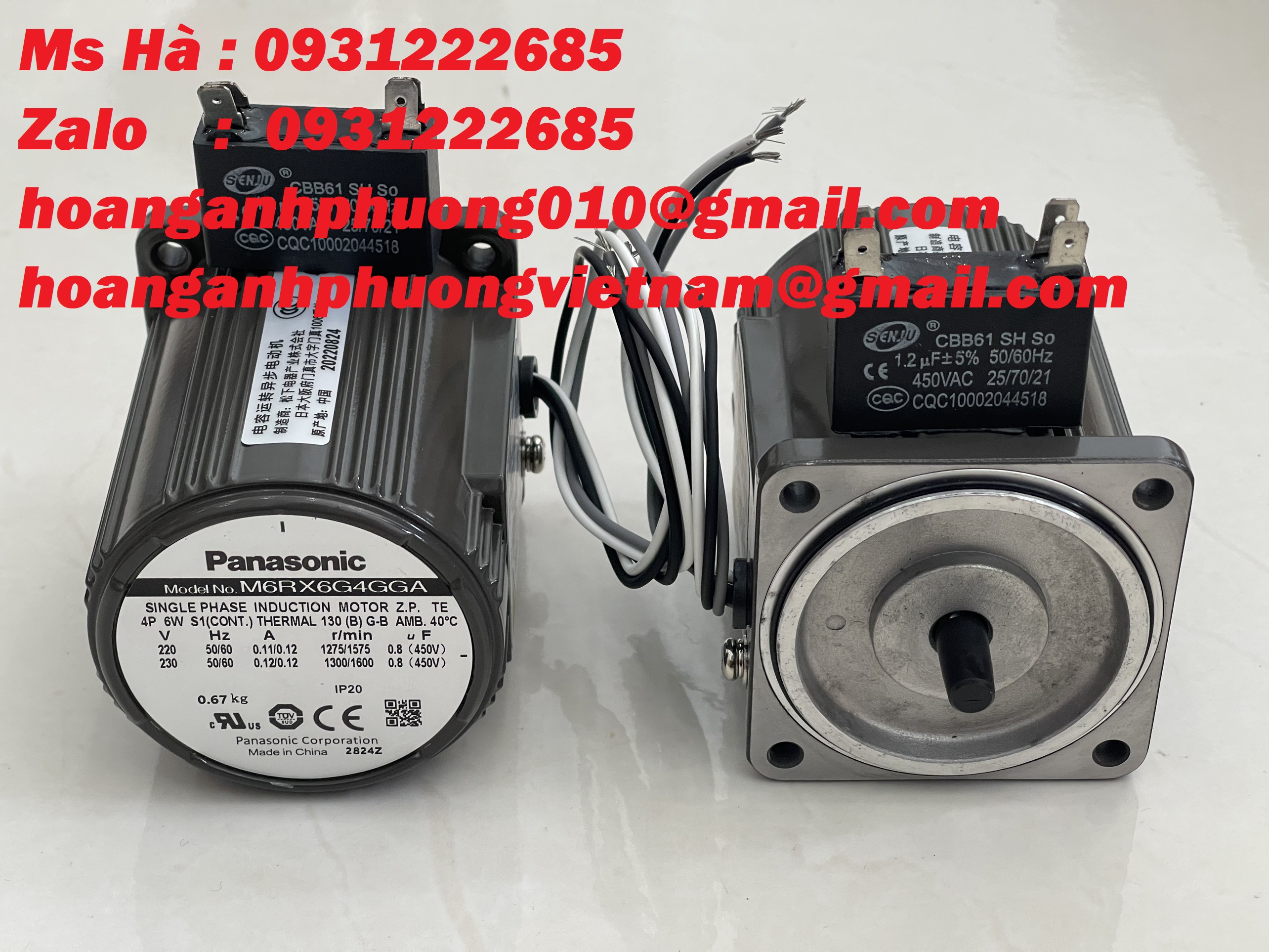 Motor nhỏ gọn panasonic M6RX6G4GGA giá cả siêu tốt