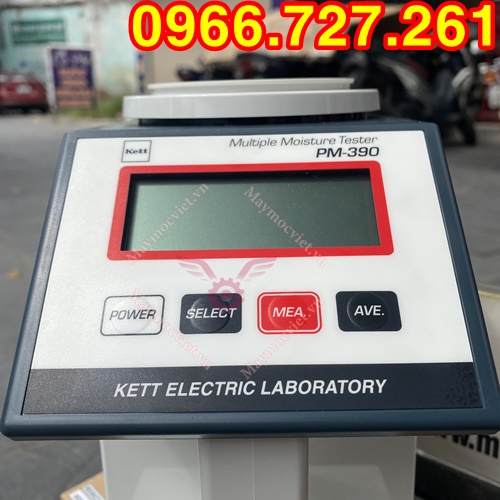 Máy đo độ ẩm nông sản Kett PM 390