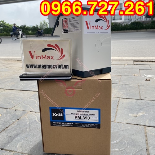 Máy đo độ ẩm nông sản Kett PM 390