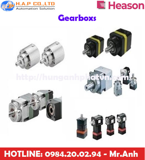 hộp số hành tinh Heason tại việt nam, hộp số Heason