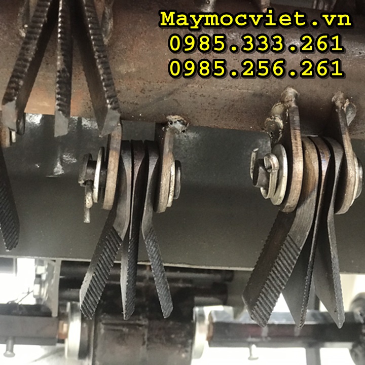 Máy phát cỏ trục băm KAWASAKI VMTB100D khởi động đề nổ 10HP