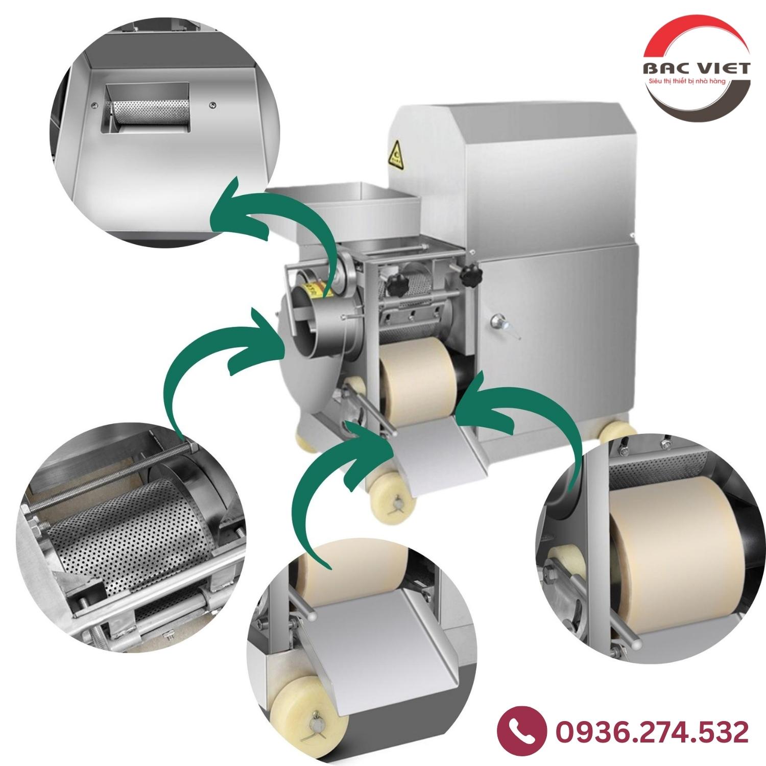 Máy tách xương cá công nghiệp - loại bỏ đến 98% xương