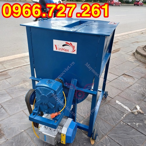 Máy trộn thức ăn chăn nuôi, trộn giá thể 150kg