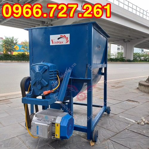 Máy trộn thức ăn chăn nuôi, trộn giá thể 150kg