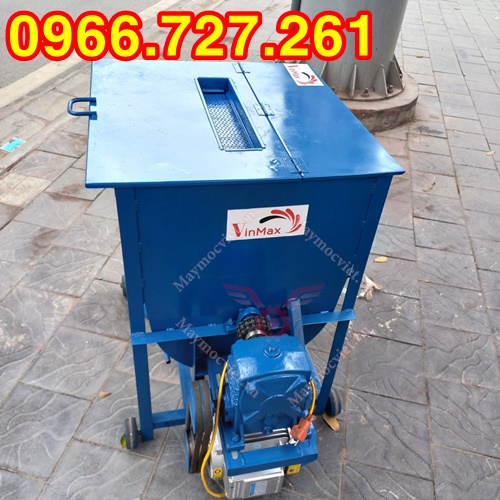 Máy trộn thức ăn chăn nuôi, trộn giá thể 150kg