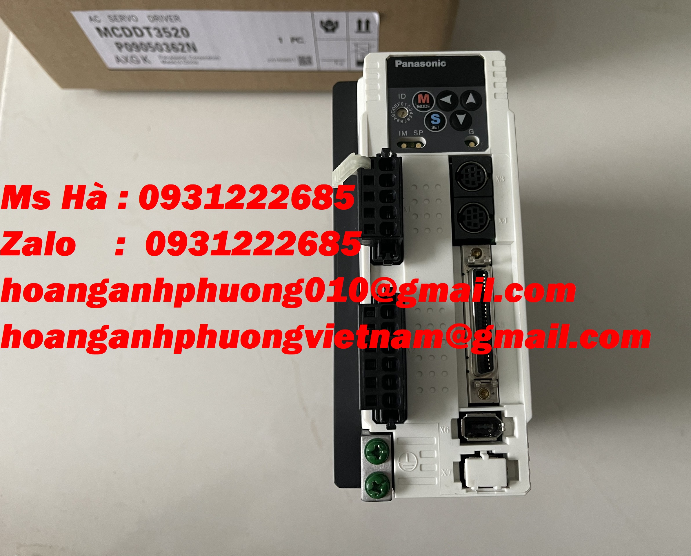 Driver servo MCDDT3520 panasonic - cung cấp bởi Hoàng Anh Phương