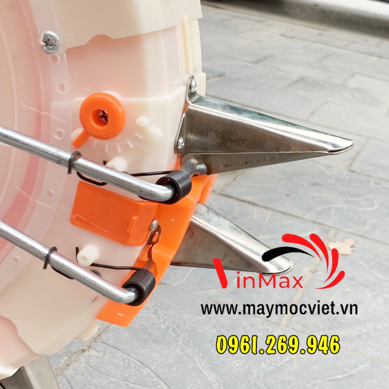 Máy gieo hạt bón phân 2 chức năng Vinmax GH888