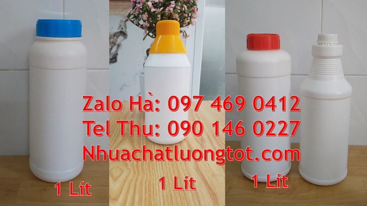 Bán chai nhựa 0.5l có nắp thoát khí,chai nhựa 1l đựng thực phẩm mới rẻ