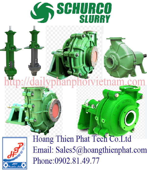 Máy bơm bùn đứng Schurco Slurry Việt Nam