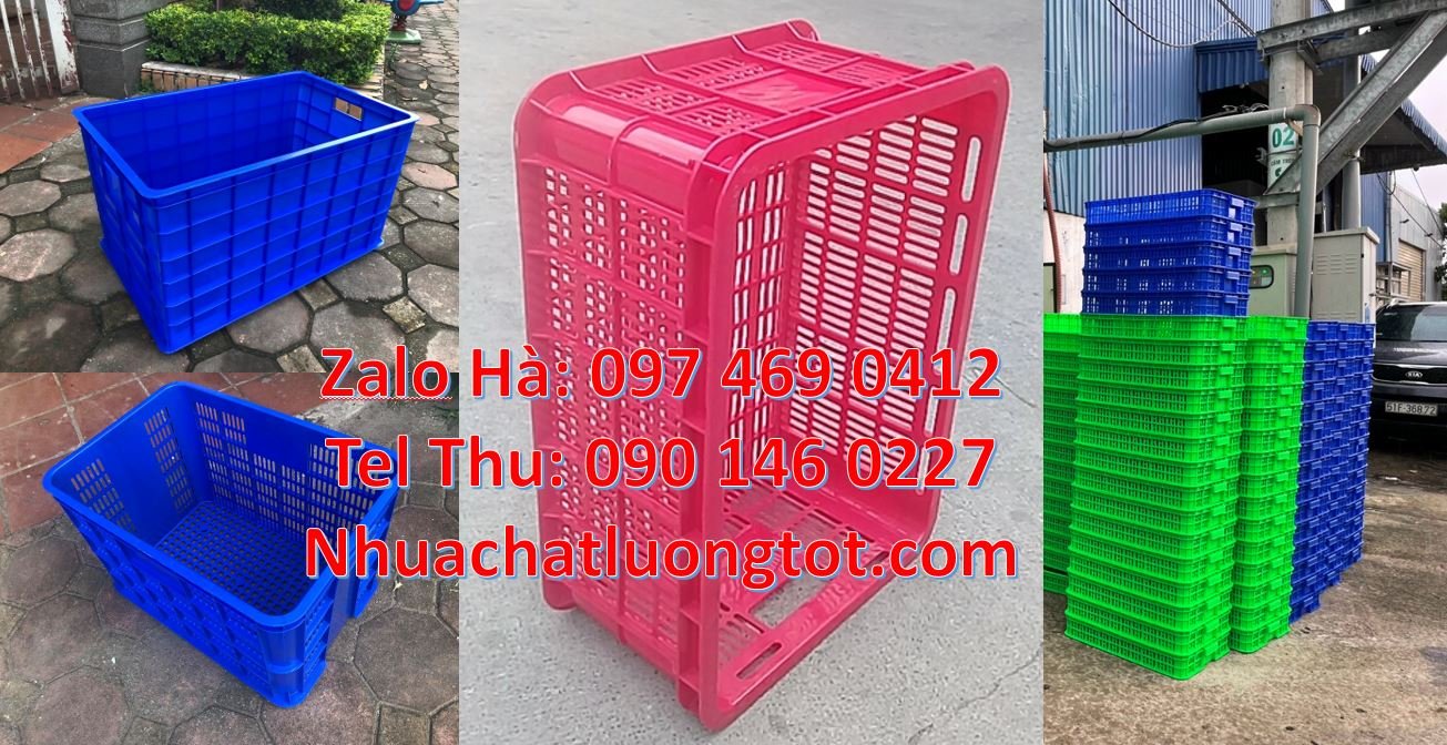 Bán sóng nhựa đựng trái cây giá rẻ, sóng nhựa đựng rau củ quả có nắp đ