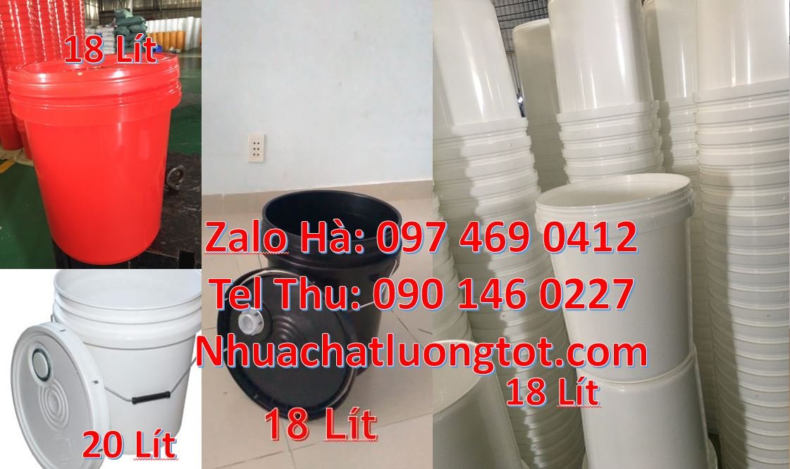 Bán thùng đựng sơn 25l đựng sơn,thùng sơn 20l đựng hóa chất có quai sa