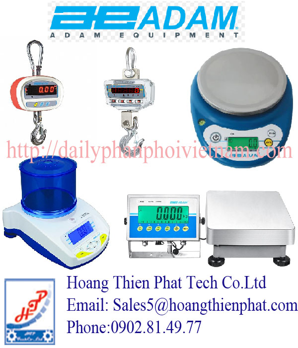 Cân công nghiệp Adam Equipment Việt Nam
