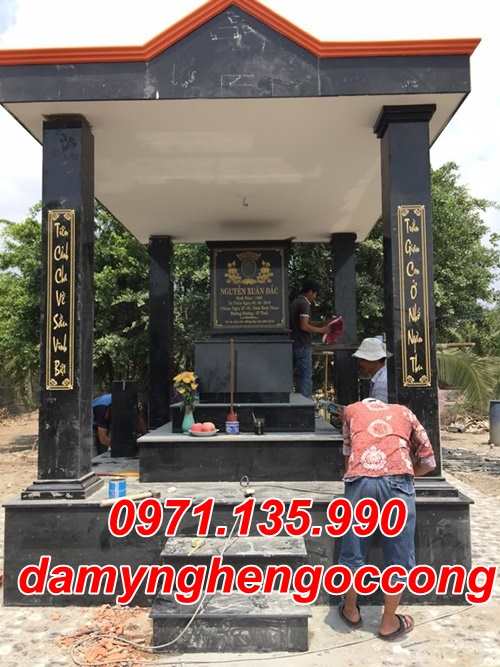 TOP 100+ Mẫu mộ hoa cương bằng đá Granite đẹp bán Hậu Giang