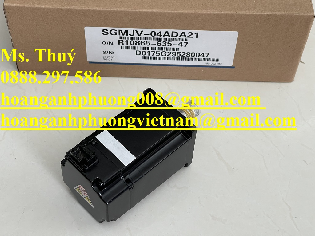 Động cơ Yaskawa SGMJV-04ADA21 - Mới 100% - Nhập khẩu