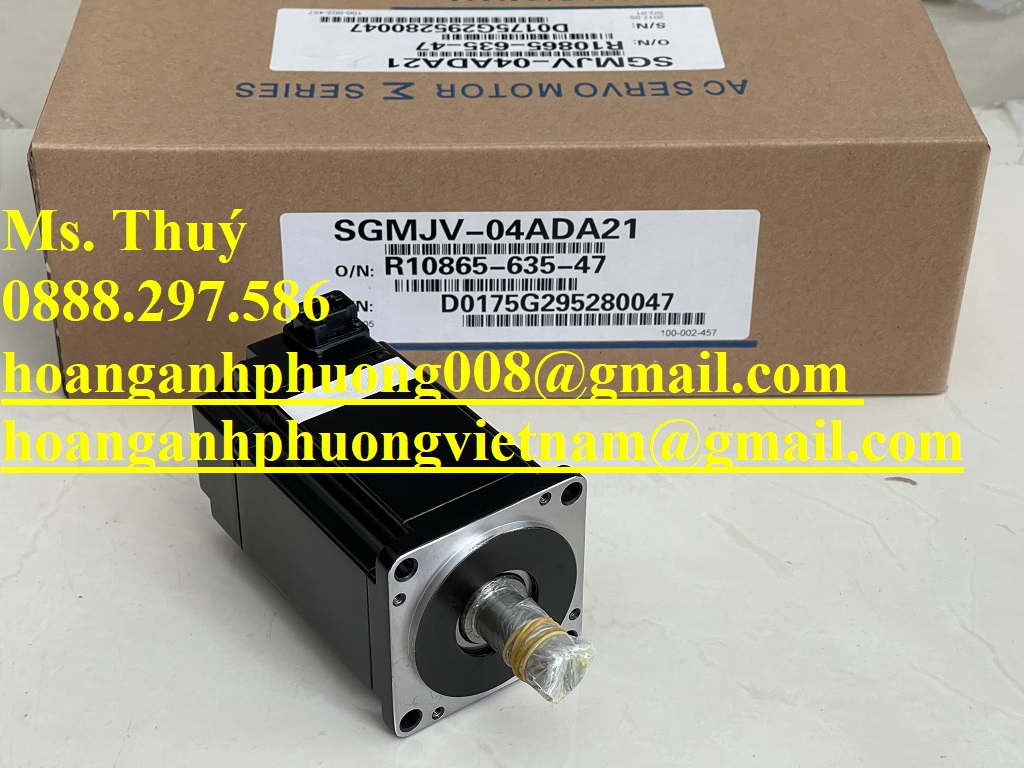 Động cơ Yaskawa SGMJV-04ADA21 - Mới 100% - Nhập khẩu