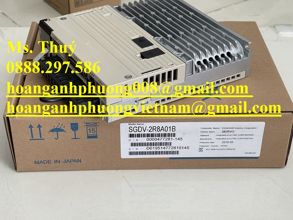 Yaskawa SGDV-2R8A01B - Bộ điều khiển nhập khẩu - Bình Dương