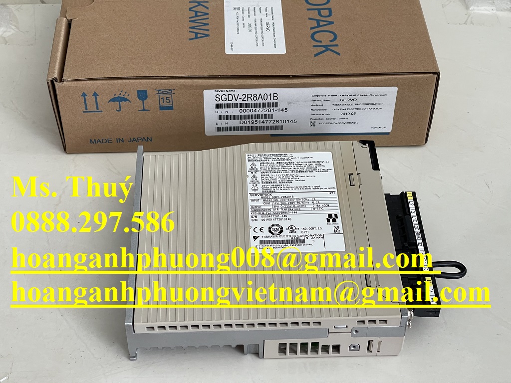 Yaskawa SGDV-2R8A01B - Bộ điều khiển nhập khẩu - Bình Dương