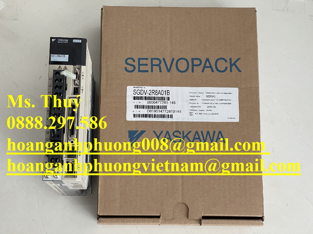 Yaskawa SGDV-2R8A01B - Bộ điều khiển nhập khẩu - Bình Dương