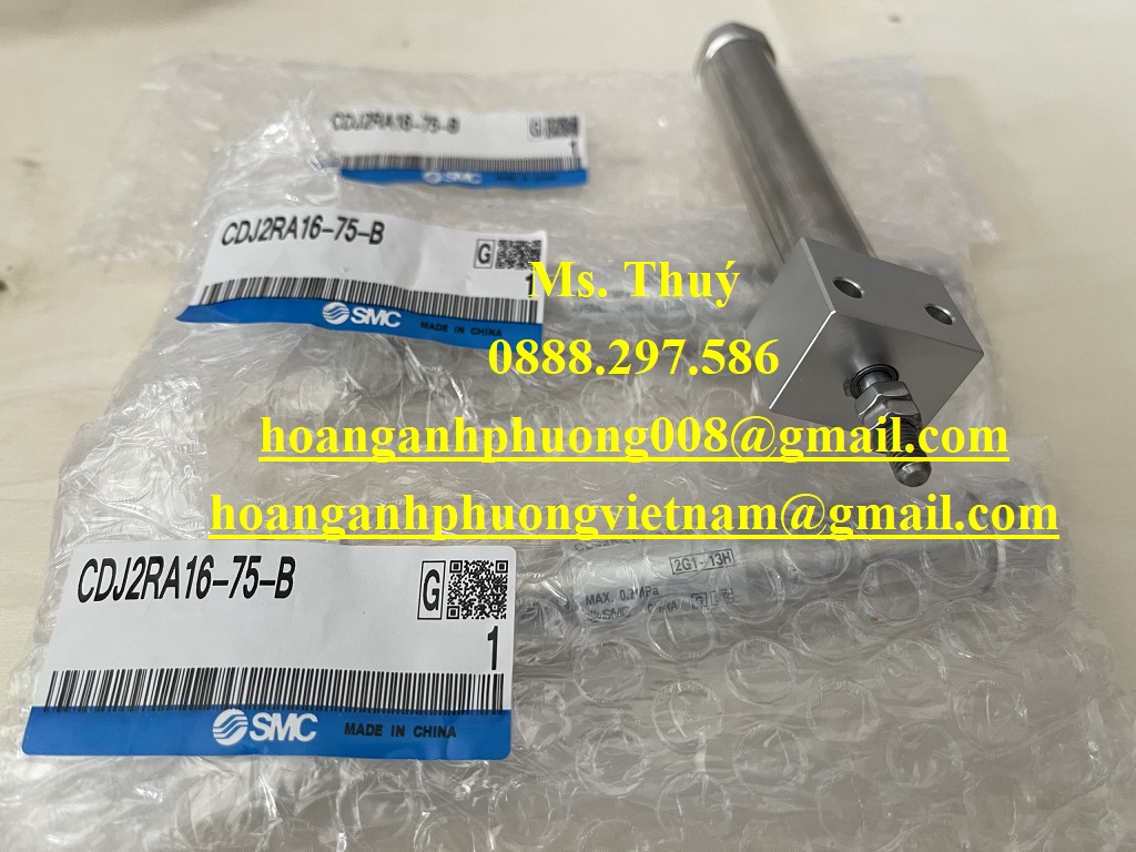 Giá tốt - Xy lanh SMC CDJ2RA16-75-B - Giao hàng toàn quốc