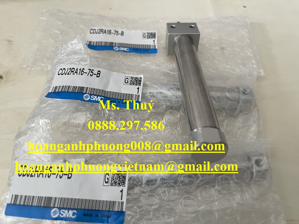 Giá tốt - Xy lanh SMC CDJ2RA16-75-B - Giao hàng toàn quốc
