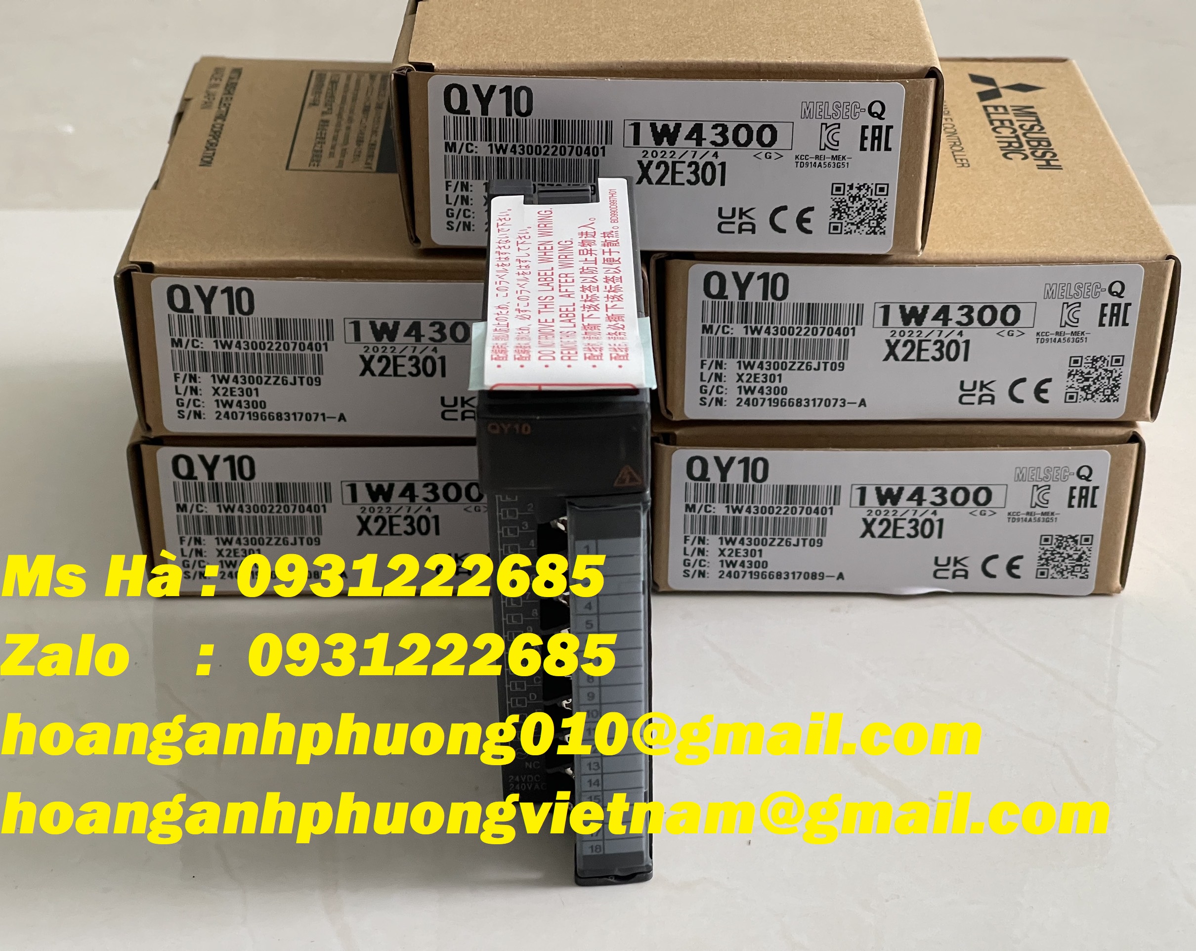 Giao hàng nhanh - miễn phí - mô đun mitsubishi dòng Q series QY10