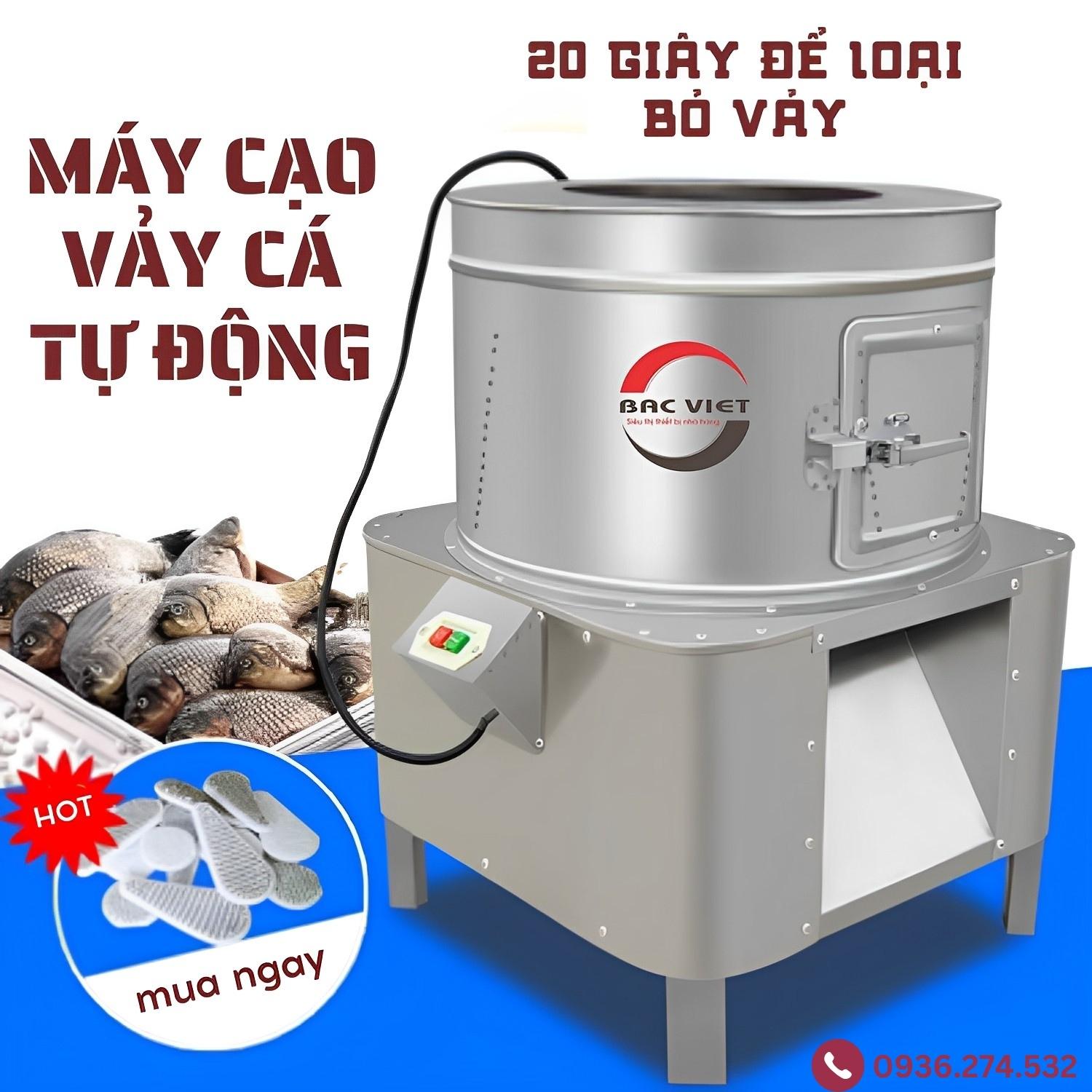 Máy đánh vảy cá tự động: Tiến bộ trong ngành chế biến hải sản