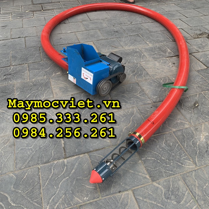 Máy hút hạt ngô, thóc, hạt nhựa năng suất 2 - 3 tấn/giờ