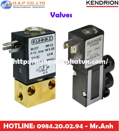 van điện từ KENDRION tại việt nam, van KENDRION