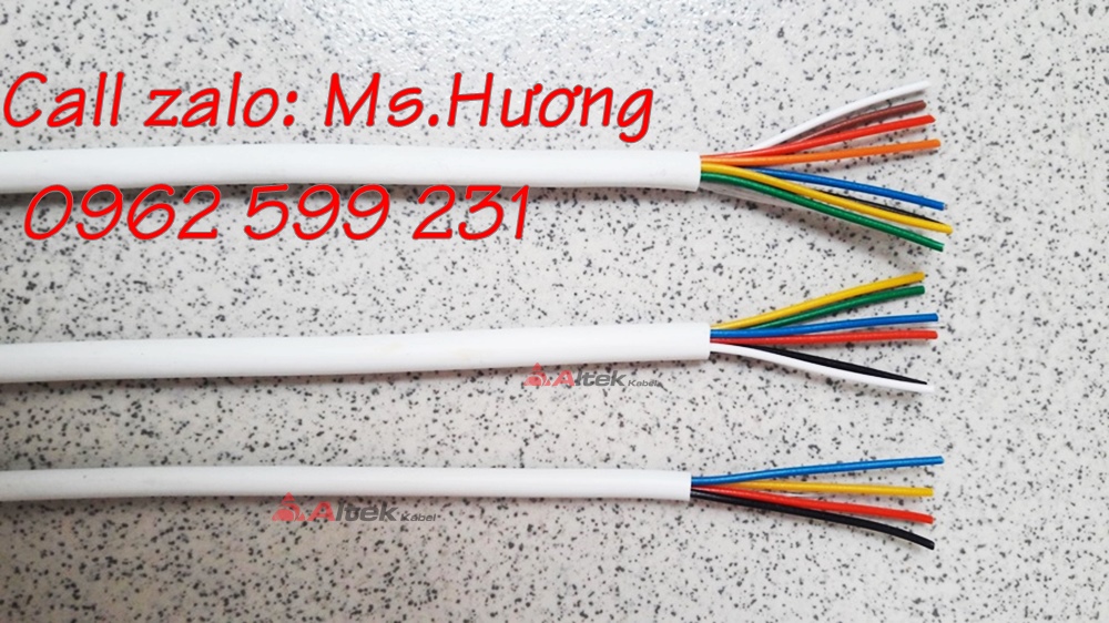 Cáp tín hiệu báo cháy Altek kabel/ Cáp chậm cháy/ báo khói