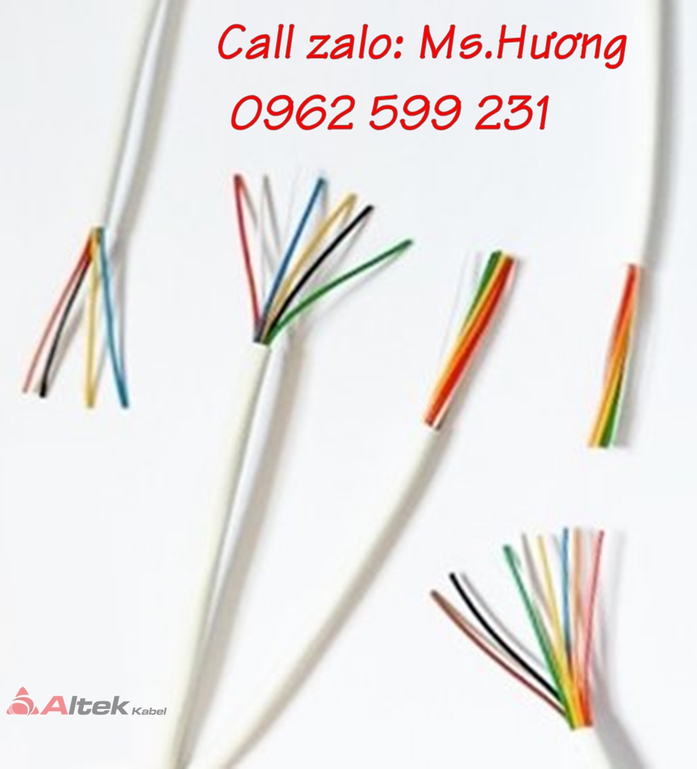 Cáp tín hiệu báo cháy Altek kabel/ Cáp chậm cháy/ báo khói