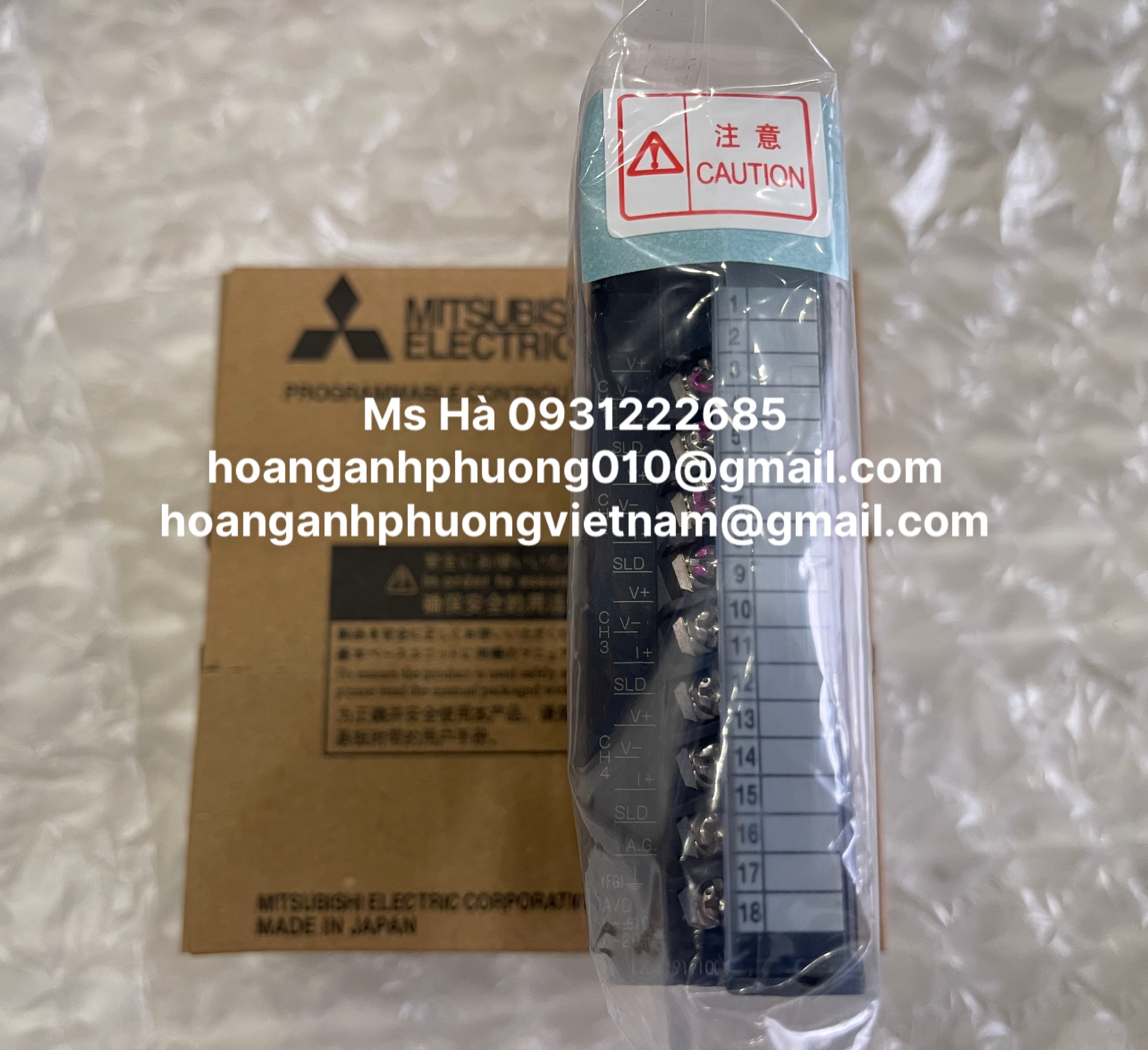 Q64AD mitsubishi - mô đun nhập khẩu - ưu đãi đặc biệt