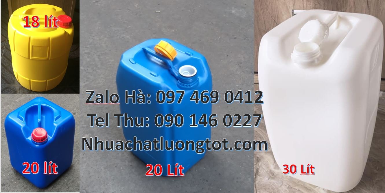 Bán can nhựa 25l có nắp thoát khí,can nhựa 20l đựng chất lỏng giá rẻ h