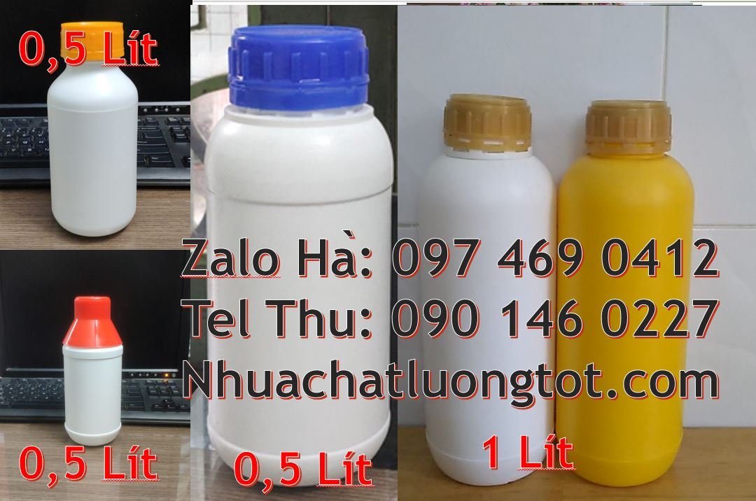 Bán chai nhựa 1l có nắp thoát khí,chai nhựa 0.5l xanh đựng thực phẩm