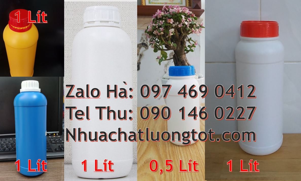 Bán chai nhựa 1l có nắp thoát khí,chai nhựa 0.5l xanh đựng thực phẩm