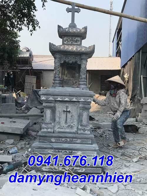 Giá bán mẫu mộ công giáo bằng đá đẹp tại Sài Gòn - UY TÍN GIÁ RẺ