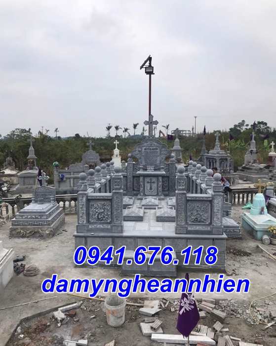 Giá bán mẫu mộ công giáo bằng đá đẹp tại Sài Gòn - UY TÍN GIÁ RẺ