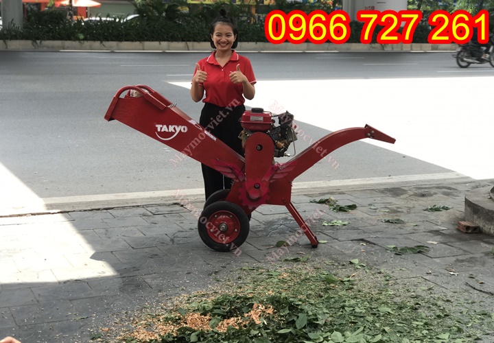 máy băm cành cây di động, máy băm cành cây đô thị