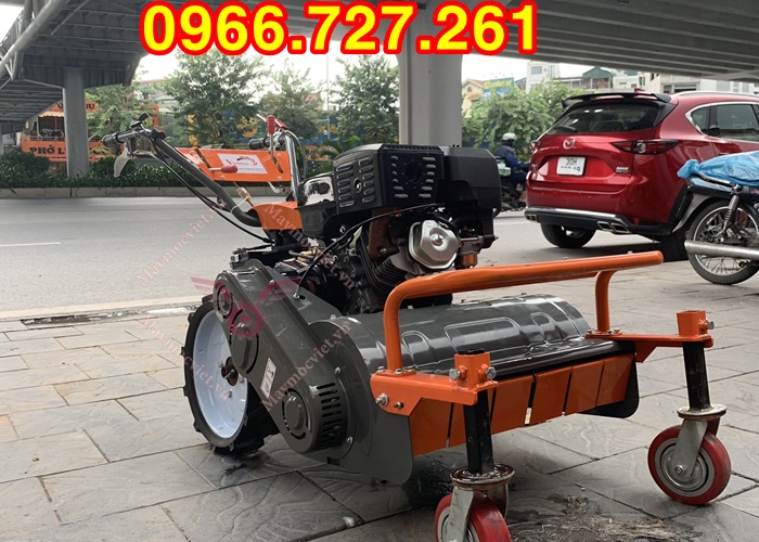 máy cắt cỏ trục băm , cắt cỏ hoang dại, cắt cỏ vườn sầu riêng
