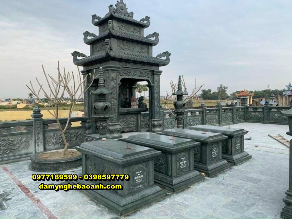 thêm khu lăng mộ đá mới lắp tại bình thuận