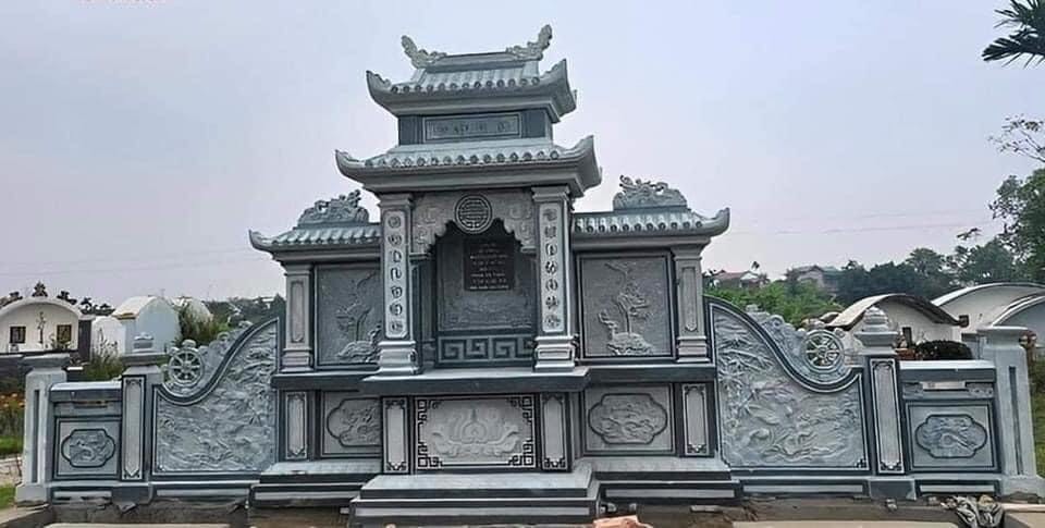 xây lăng mộ bằng đá đẹp,giá bán lăng thời đá đẹp ở bình định