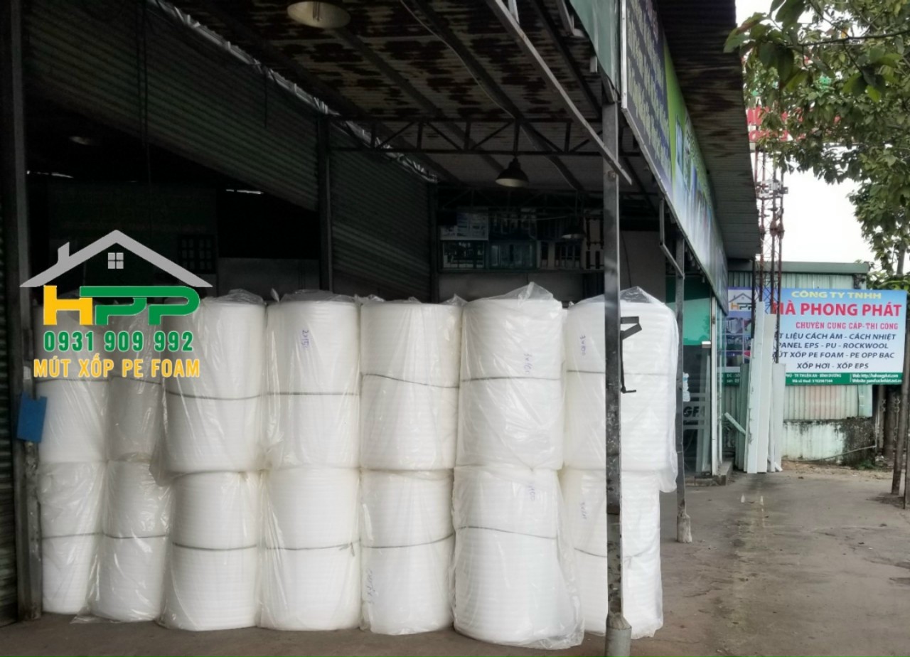 Mút xốp pe foam 1mm, giá rẻ tại Bình Dương