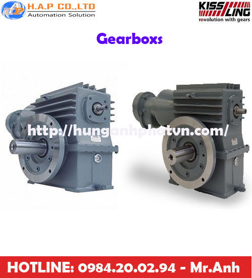 hộp số giảm tốc Kissling tại việt nam, hộp số kissling