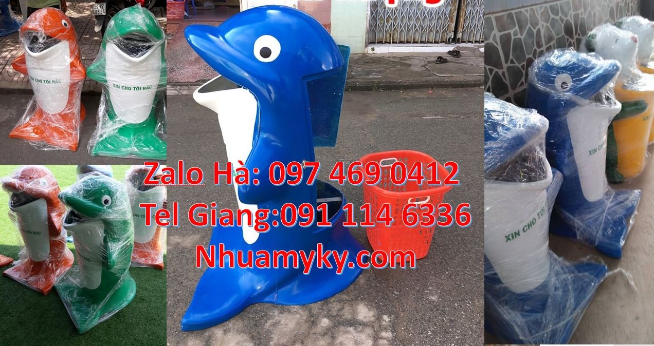 Bán thùng rác hình con thú chất lượng cao,thùng rác hình con gấu trúc