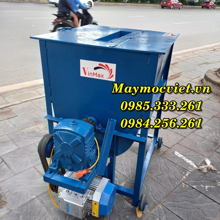 Máy trộn giá thể, thức ăn chăn nuôi 50kg/ mẻ TVM50