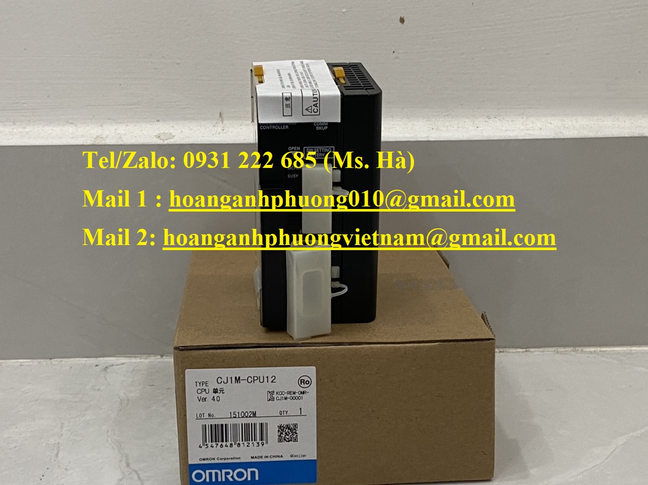 Chuyên cung cấp mô đun CPU CJ1M series CJ1M-CPU12