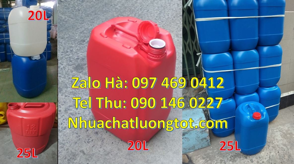 Bán thùng nhựa 20l có nắp thoát khí,thùng nhựa 30l có nắp vặn đựng nuo