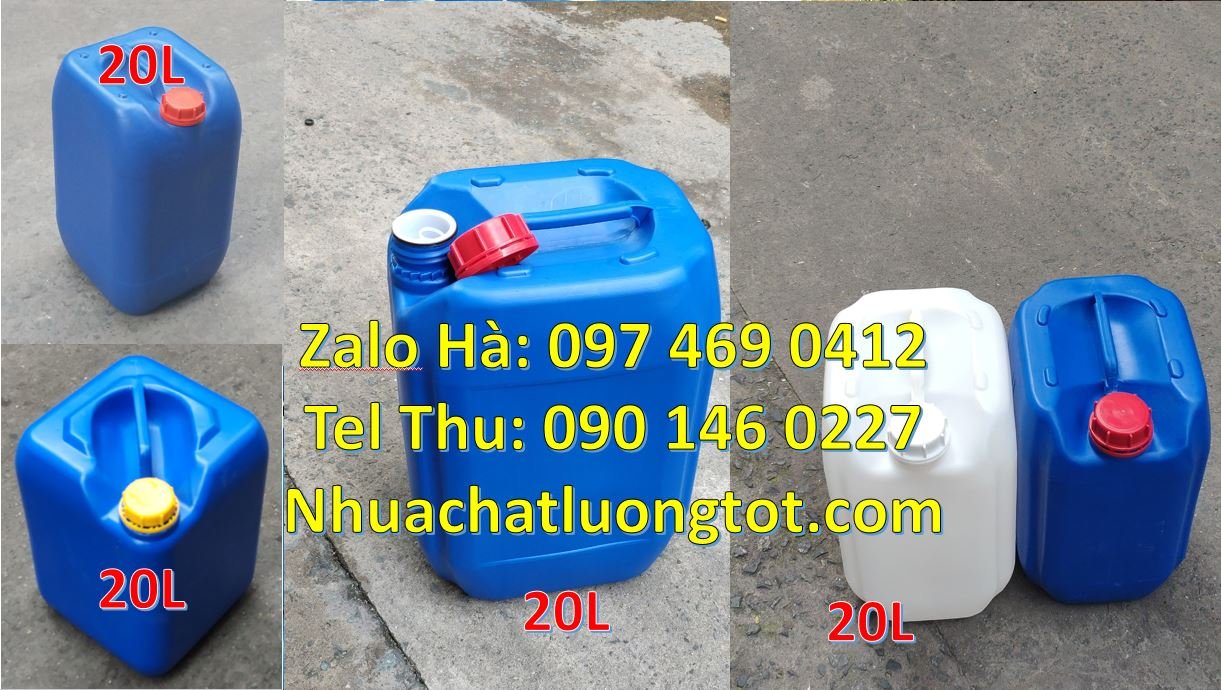 Bán thùng nhựa 20l có nắp thoát khí,thùng nhựa 30l có nắp vặn đựng nuo